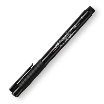 Rotulador Pitt Artist Caligrafía. Negro. Faber-Castell - Black Sheep Handmade