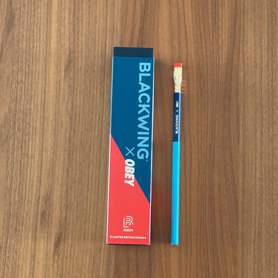 Lápiz Blackwing x Obey + caja original (1 lápiz) - Black Sheep Handmade