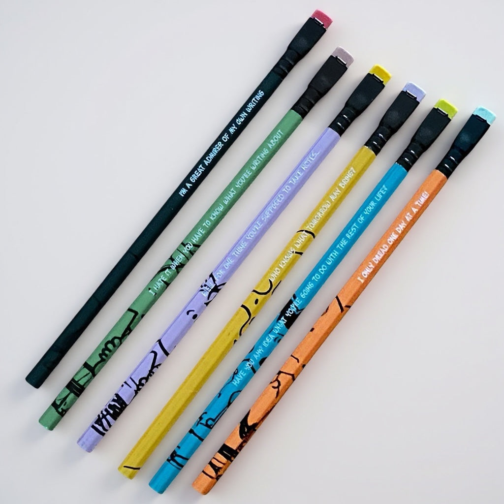 Lápices Blackwing x Moleskine Peanuts (6 lápices)