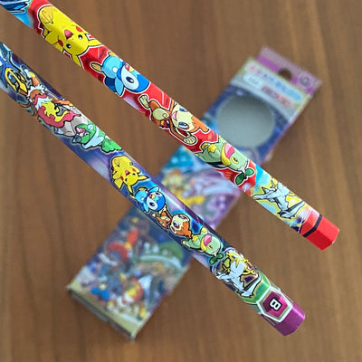Lápices Showa Note Pokemon + caja original (2 lápices) - Black Sheep Handmade