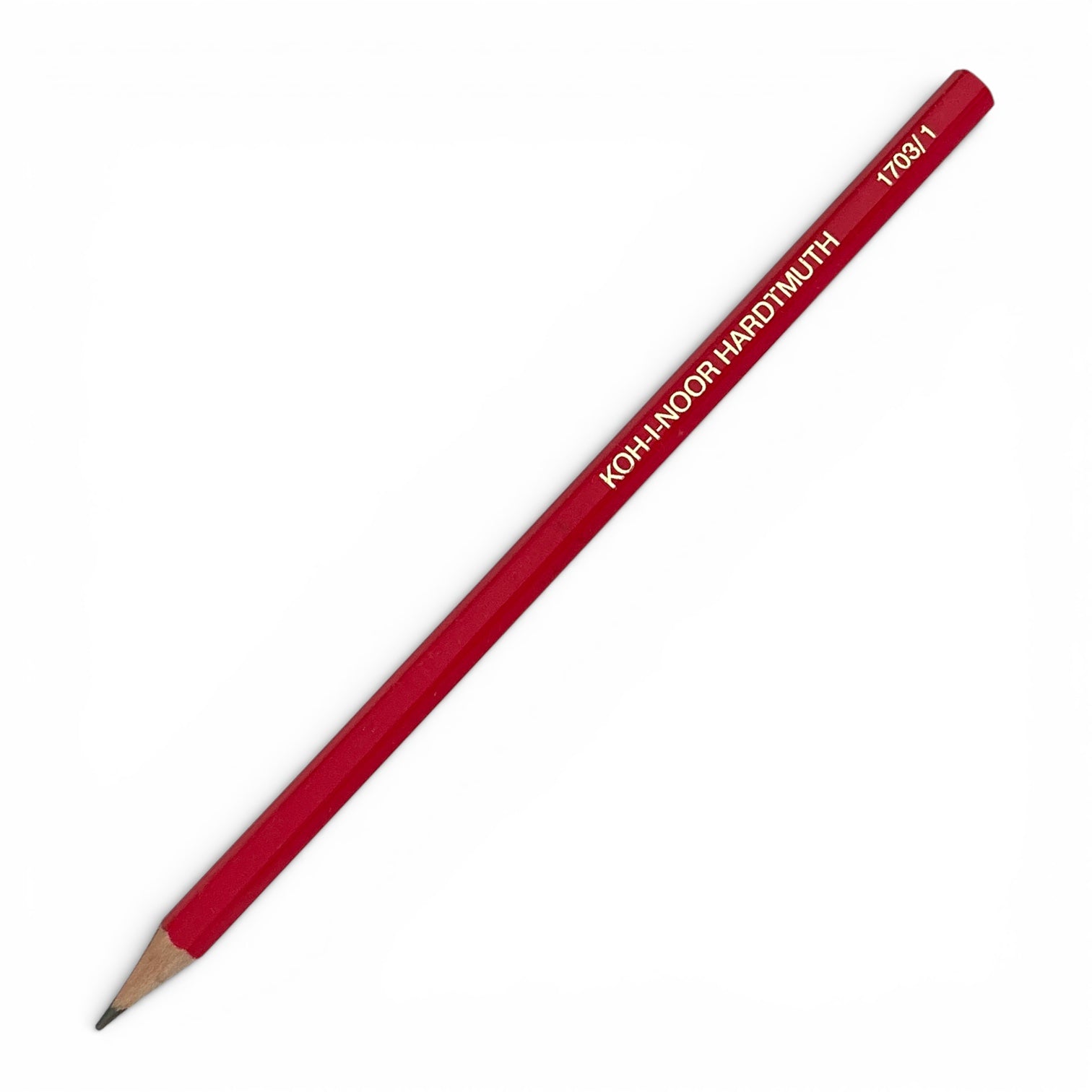 Lápiz Koh-I-Noor 1703 N1. Rojo. El placer de escribir con un clásico europeo