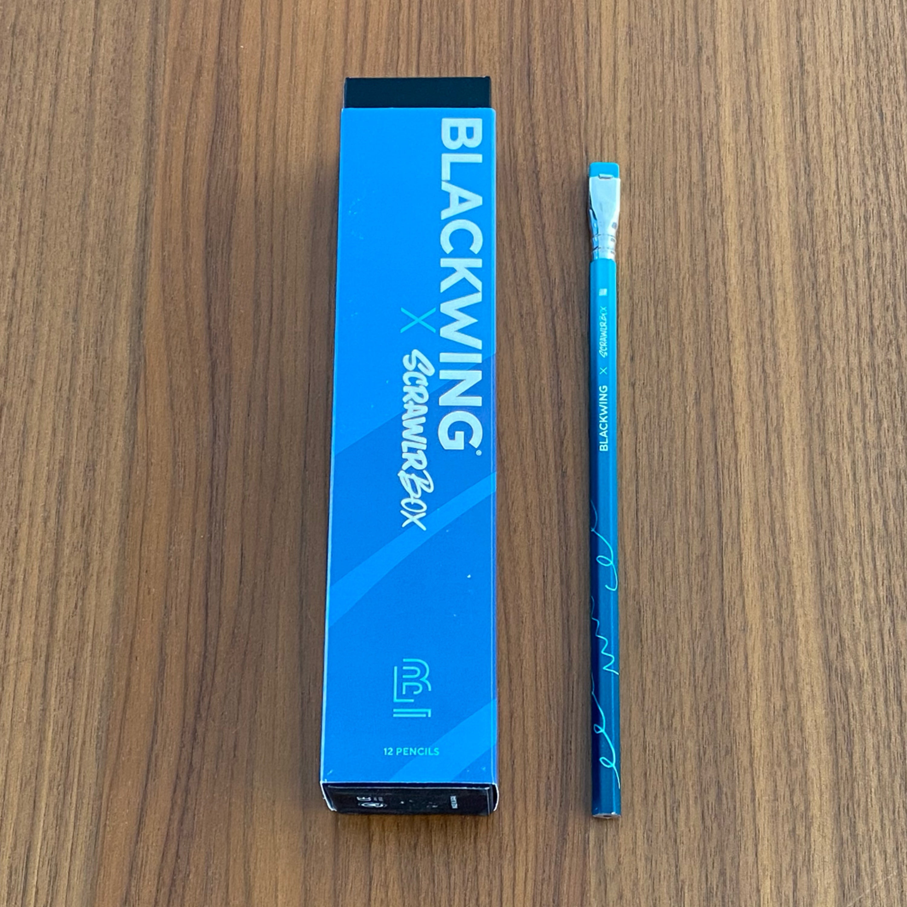 Lápiz Blackwing x ScrawlrBox + caja original (1 lápiz)