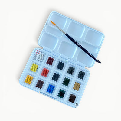 Van Gogh Pocket Box 12+3 Acuarelas. La creatividad cabe en tu bolsillo. Royal Talens - Black Sheep Handmade
