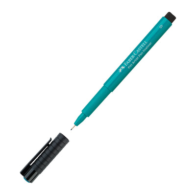 Rotulador PITT Artist. S. 0.3 mm. Verde Cobalto 156. Faber-Castell - Black Sheep Handmade