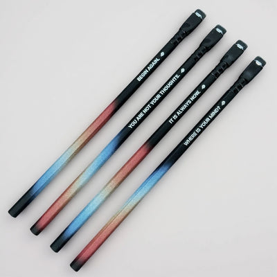 Lápices Blackwing x Waking Up (4 lápices) - Black Sheep Handmade