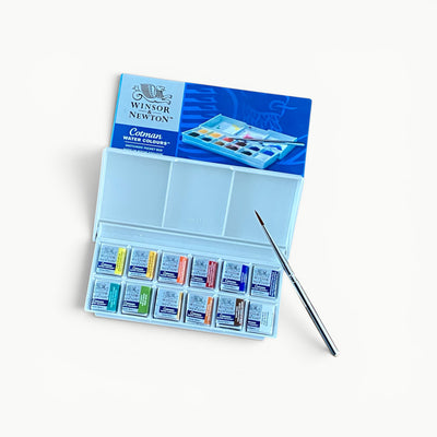Set de Bolsillo Cotman Acuarelas Winsor & Newton. La acuarela siempre contigo - Black Sheep Handmade