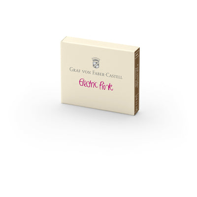 Estuche 6 cartucho de tinta. Electric Pink. Graf Von Faber-Castell - Black Sheep Handmade