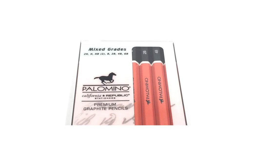Caja 8 lápices de grafito Palomino - Black Sheep Handmade