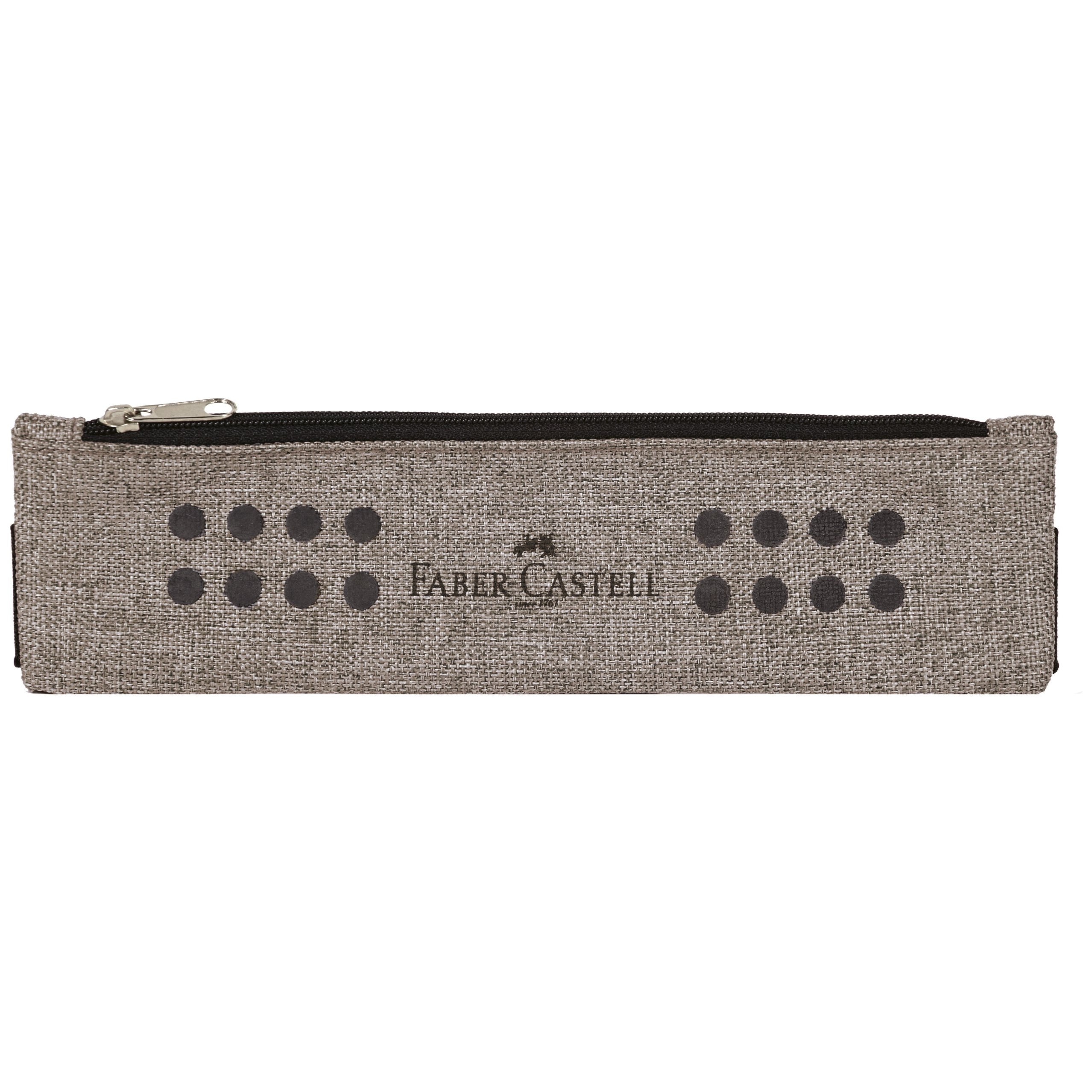 Estuche portatodo Grip. Color gris. Faber-Castell