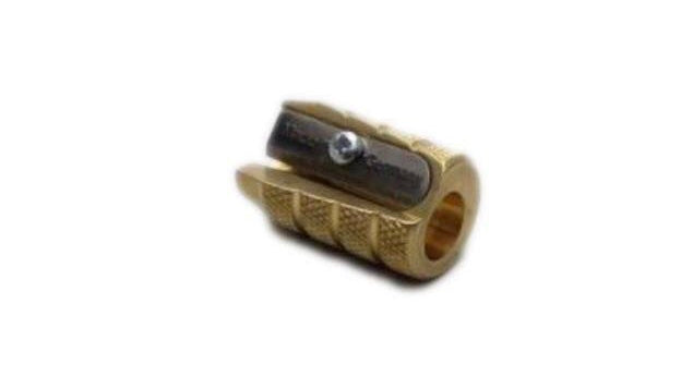 Sacapuntas Brass Bullet. Möbius & Ruppert - Black Sheep Handmade
