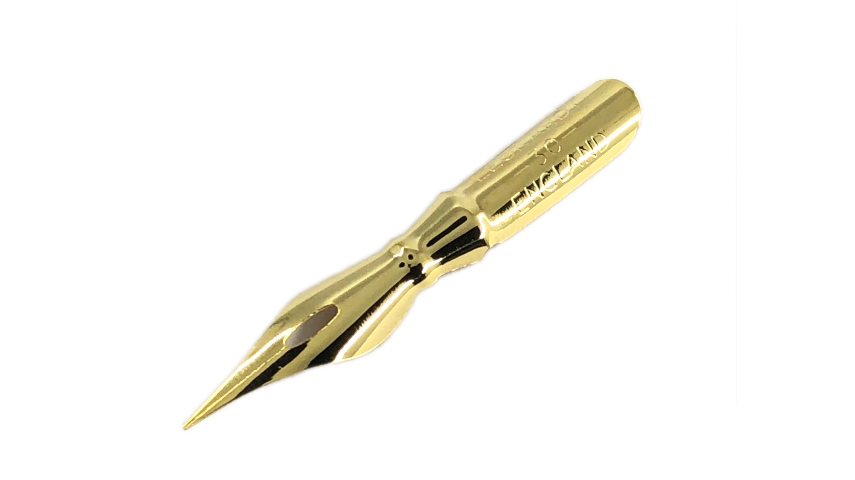 Plumillas Leonardt 30. Oro. e+m