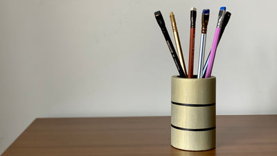 Pencil holder. Lisa Collection. Black Sheep Handmade