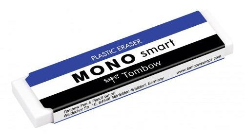 Goma de borrar Mono Smart Extrafina. Tombow - Black Sheep Handmade