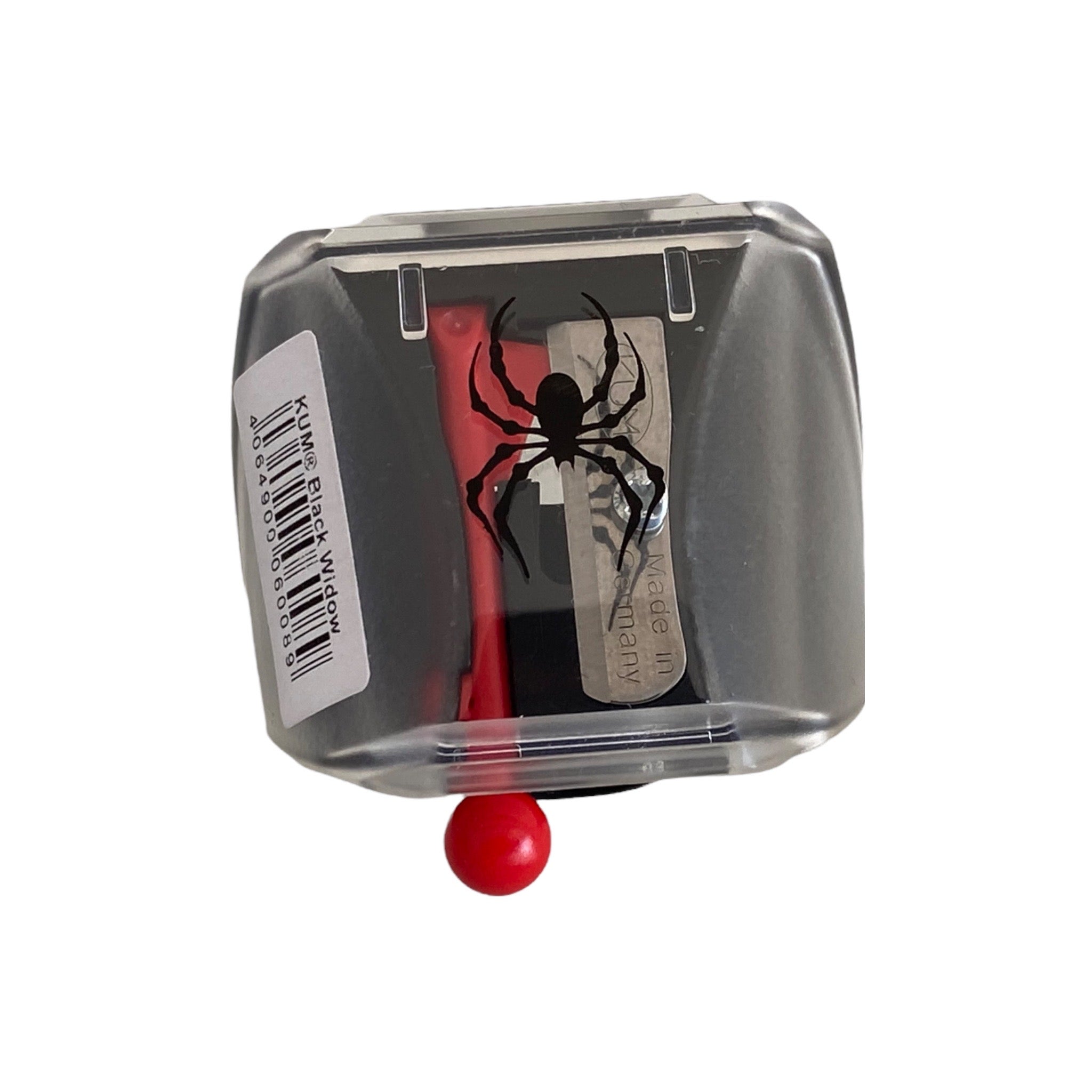 Sacapuntas Black Widow. Kum