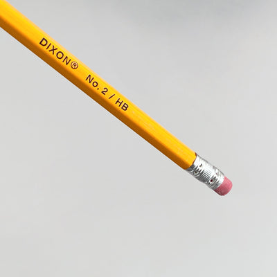Lápiz Classic Amarillo. Dixon Ticonderoga - Black Sheep Handmade