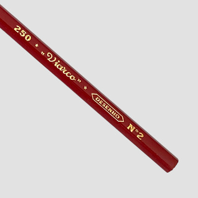 Lápiz Desenho 250. Rojo. Viarco - Black Sheep Handmade