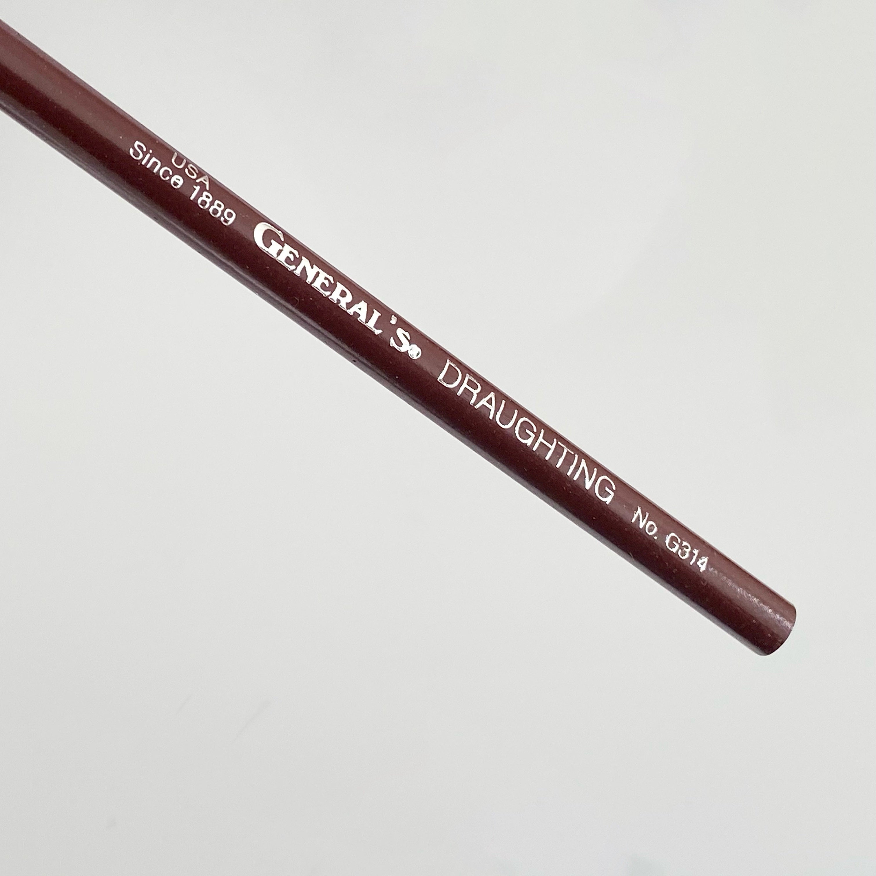 Lápiz Draughting G314. 2B. General Pencil Company