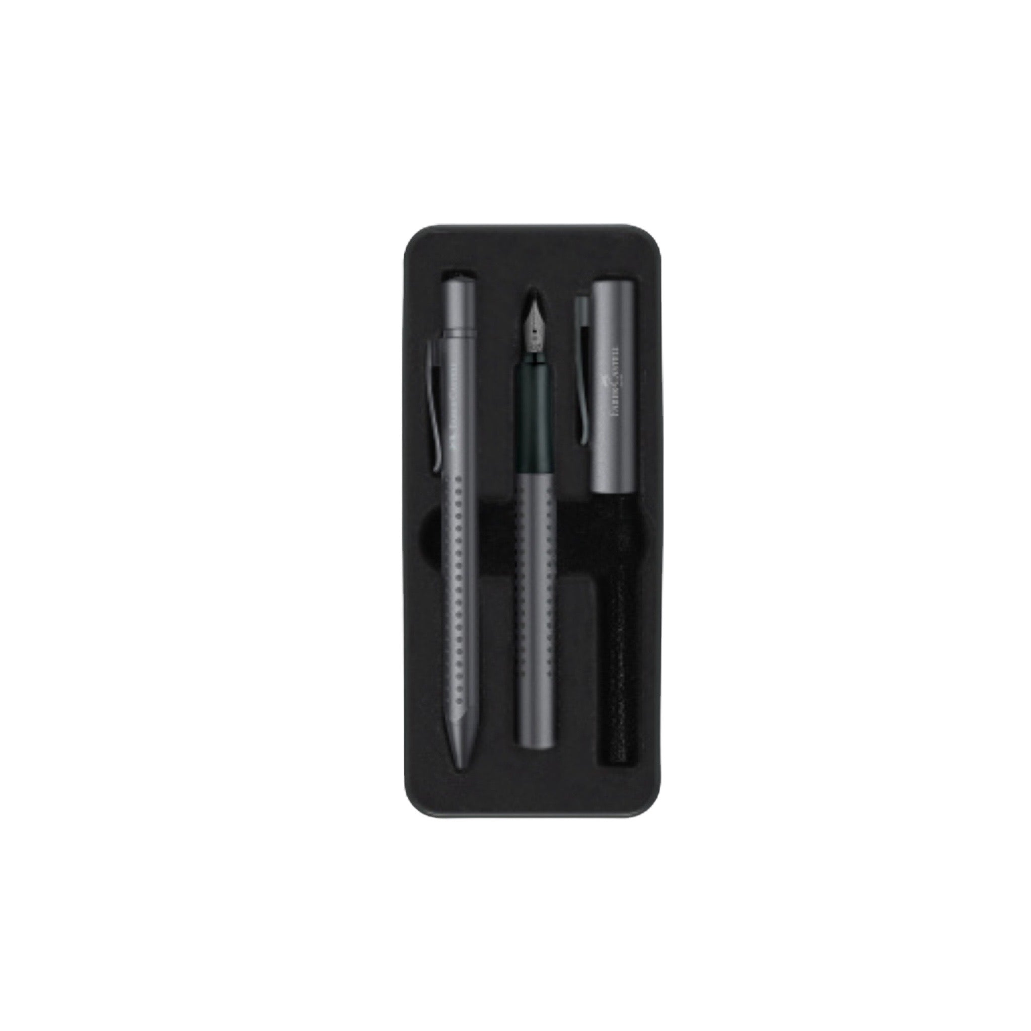 Estuche Grip Edition. Antracita. Faber-Castell