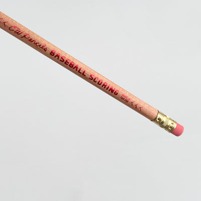 Lápiz Baseball Scoring. CW Pencils - Black Sheep Handmade