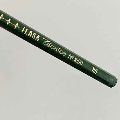 Lápiz Técnico 1000 HB. Vintage. Ilasa - Black Sheep Handmade