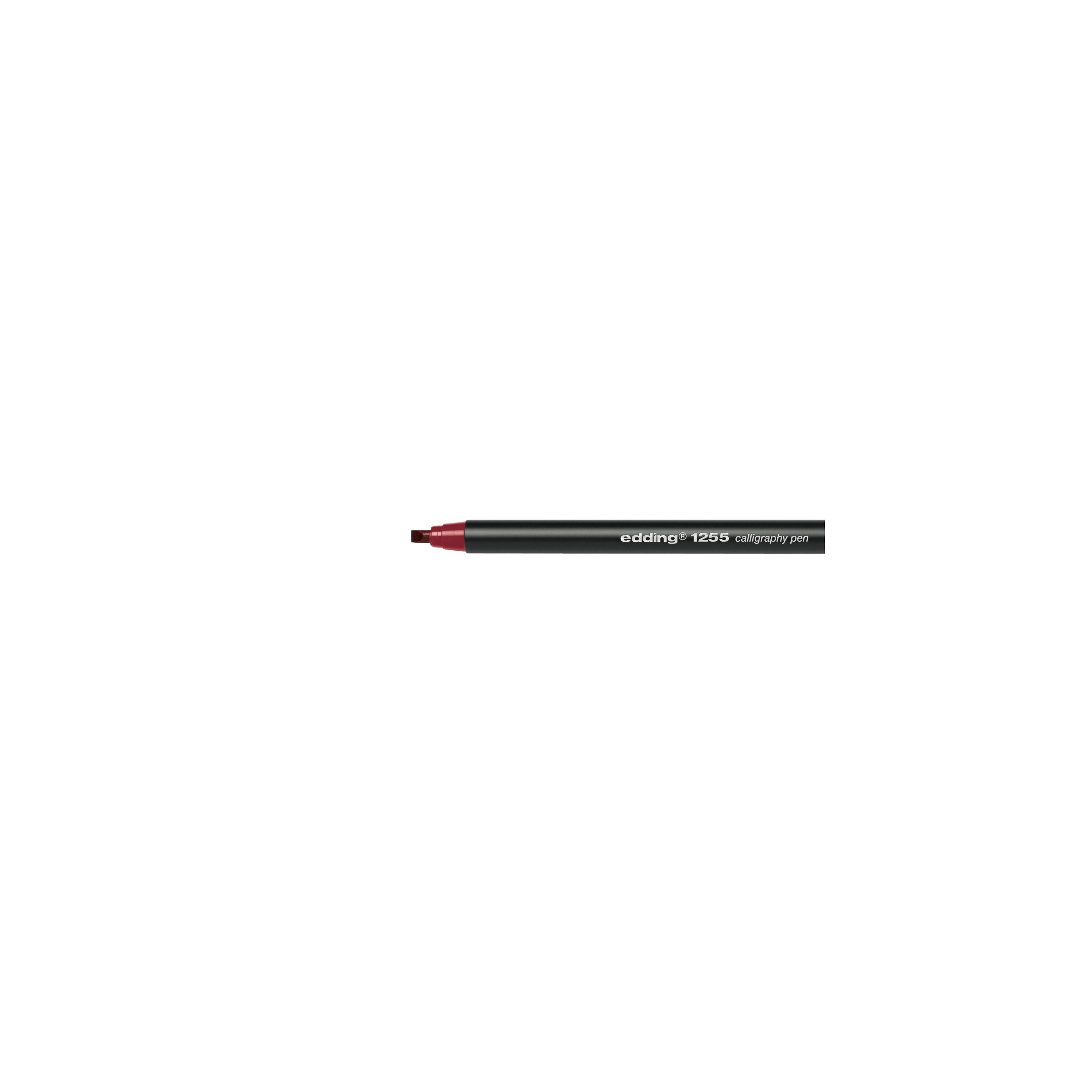 Estuche 3 rotuladores rojo 1255 Calligraphy - Black Sheep Handmade