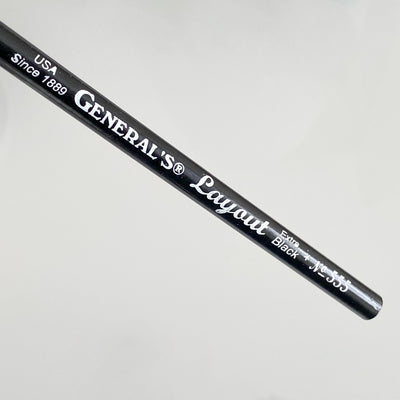 Lápiz Layout 555. General Pencil Company