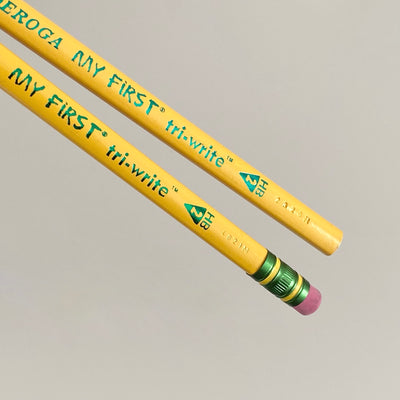 Lápiz Ticonderogan My First. Triangular. Dixon - Black Sheep Handmade