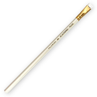 Lápiz Blackwing Pearl.  Inscripción Palomino - Black Sheep Handmade