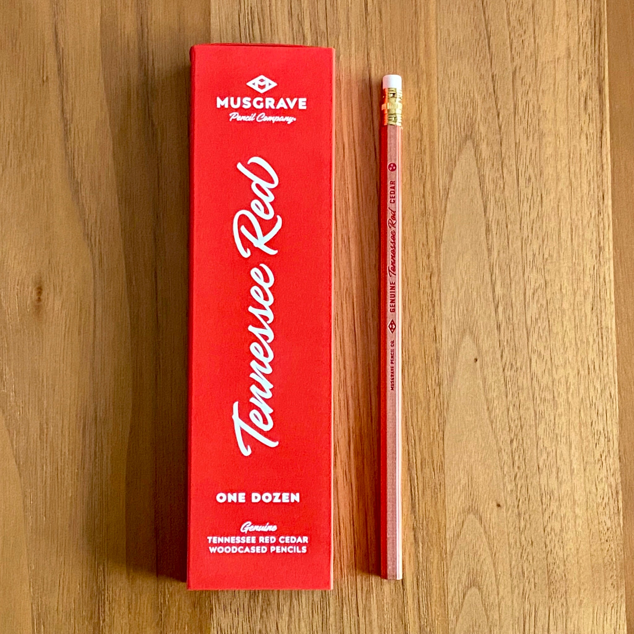 Lápiz Musgrave Tennessee Red + caja original (1 lápiz)