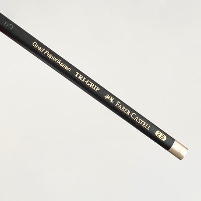 Lápiz Tri-Grip. 2B. Faber-Castell