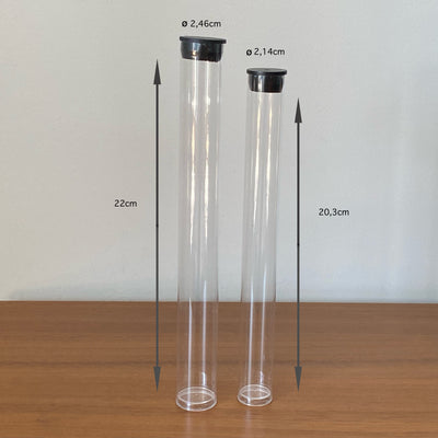 Pencil tubes. Cleartec
