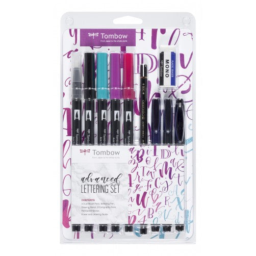 Set Lettering "Advanced". Tombow - Black Sheep Handmade